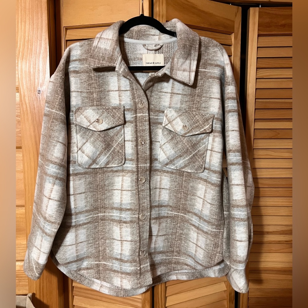 Thread and Supply Shacket size L